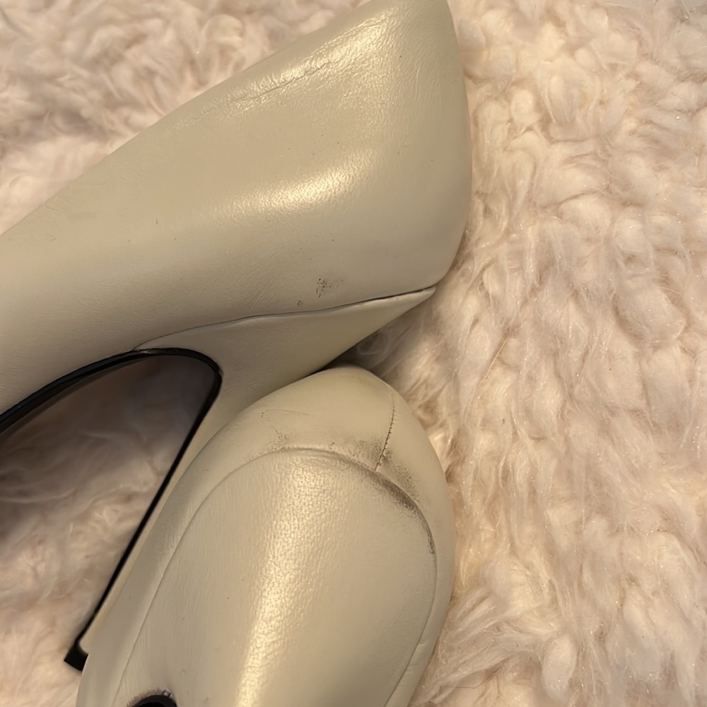 Steven by Steve Madden Newbee White Pumps - Picture 6 of 8